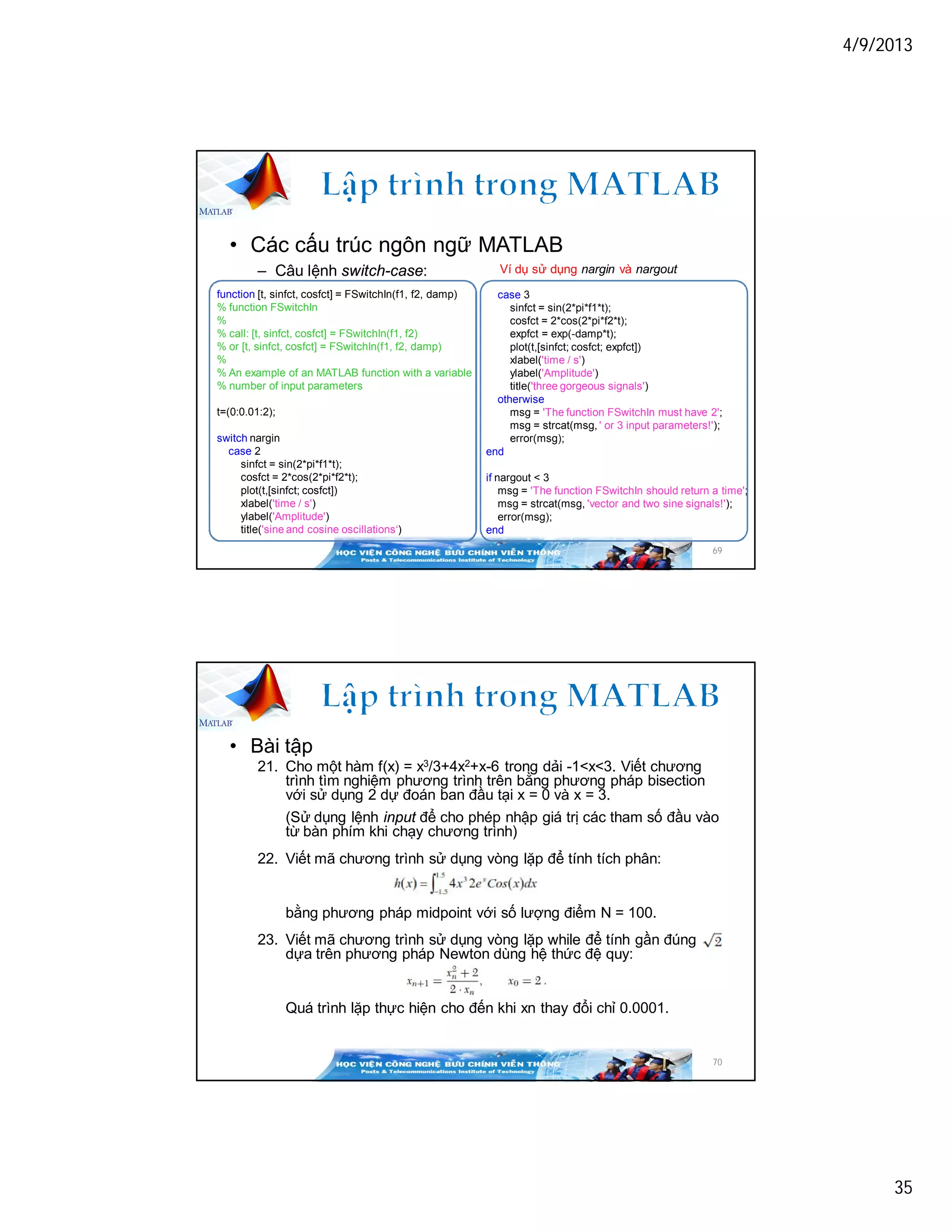 Ptit mô phỏng hệ thống truyền thông slide | PDF