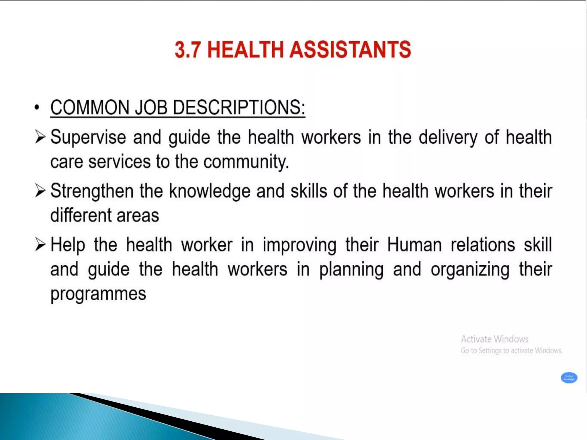 PT Job Description Chn pptx community-health-nursing-iind-april-2021-bsc-iv-pptx