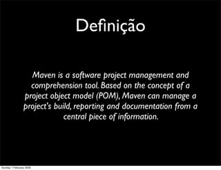 Maven - Gestão de Builds e Dependencias