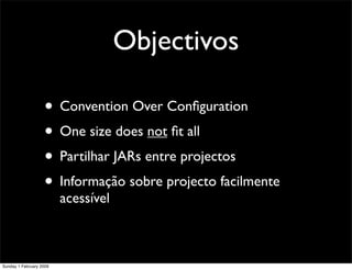Maven - Gestão de Builds e Dependencias