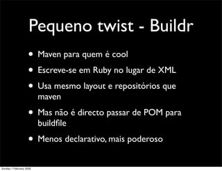 Maven - Gestão de Builds e Dependencias