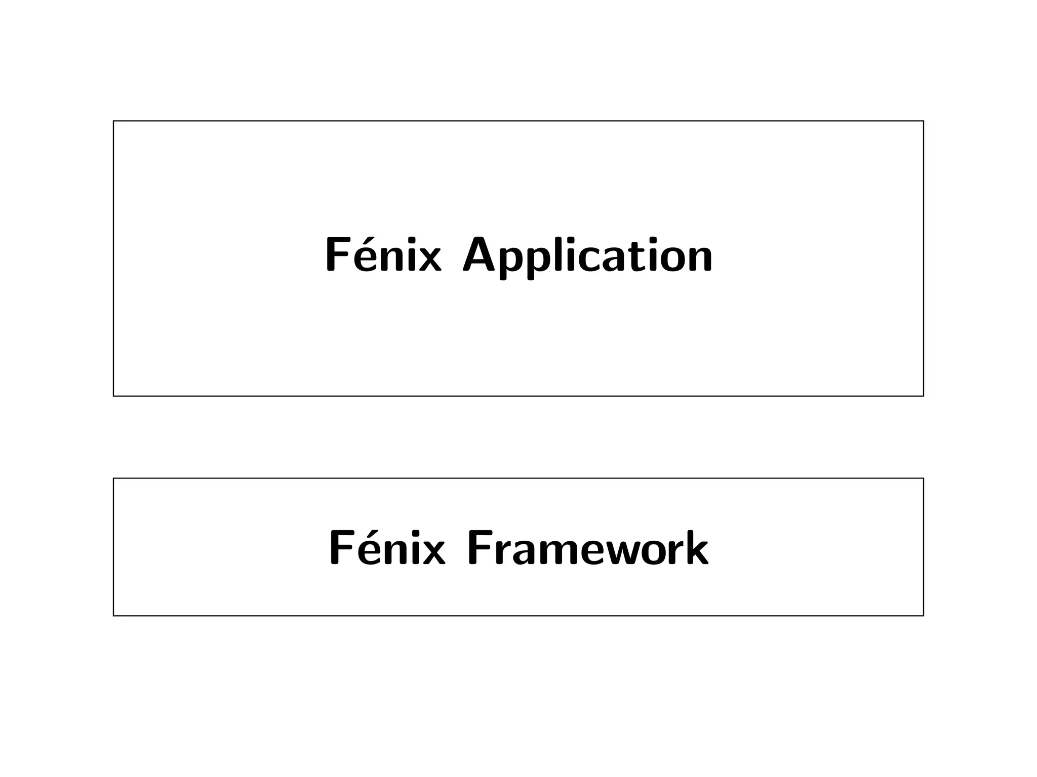 The tale of the Fénix architecture