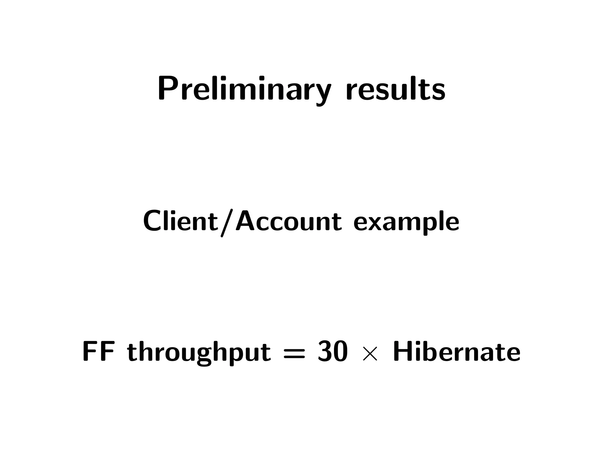 The tale of the Fénix architecture
