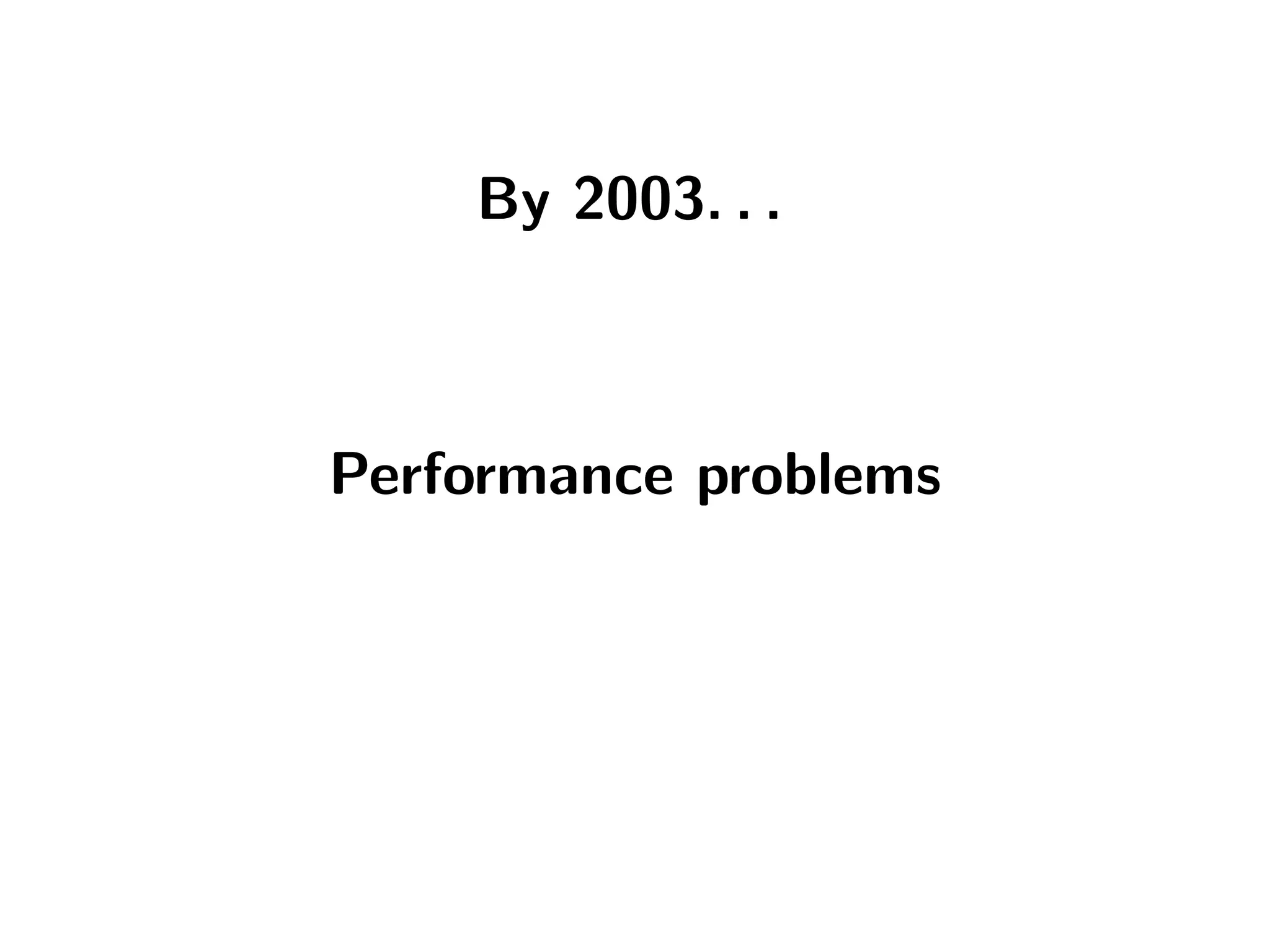 The tale of the Fénix architecture