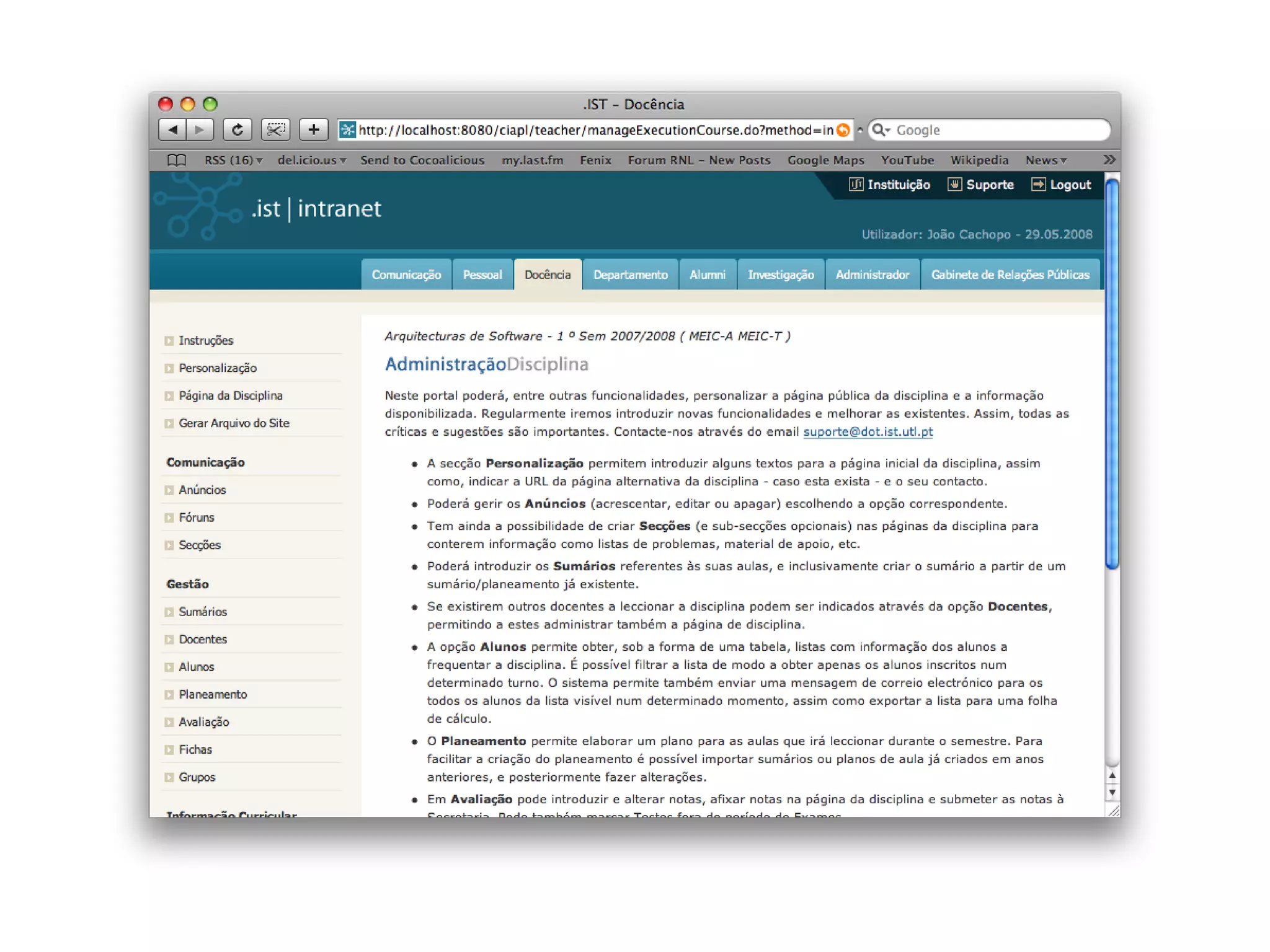 The tale of the Fénix architecture