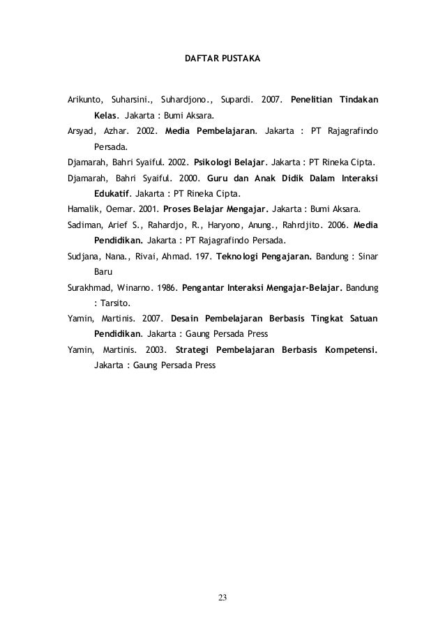 Ptk hasil belajar fisika materi momentum dan impuls pada 