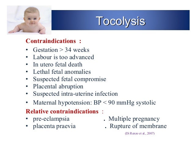 Nifedipine Dose Preterm Labor