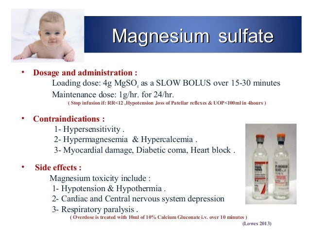 mag sulfate antidote mag sulfate antidote