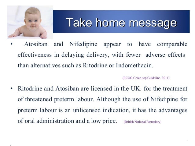 Nifedipine Dose Preterm Labor