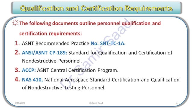 ASNT Liquid Penetrant Testing (PT) Notes-Dr. Samir Saad | PDF ...