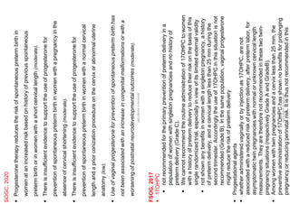 PREVENTION OF PRETERM BIRTH | PDF