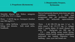 Rythmodan Class ptm. 9 Obat dan dampak pada sistem tubuh.pptx
