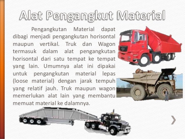 Ptm Alat Berat Alat Pengangkut Material
