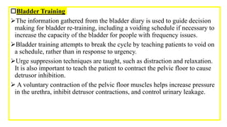 PT MANAGEMENT OF URINARY INCONTINENCE.pptx