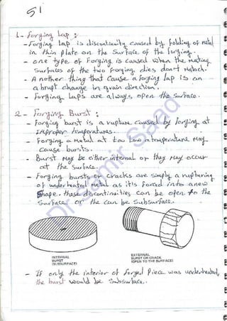 ASNT Liquid Penetrant Testing (PT) Level III Notes - Dr. Samir Saad (Handwriting)