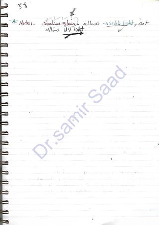 ASNT Liquid Penetrant Testing (PT) Level III Notes - Dr. Samir Saad (Handwriting)