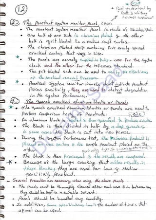 ASNT Liquid Penetrant Testing (PT) Level III Notes - Dr. Samir Saad (Handwriting)