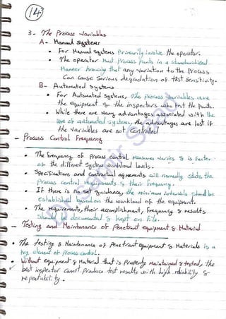 ASNT Liquid Penetrant Testing (PT) Level III Notes - Dr. Samir Saad (Handwriting)