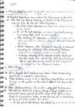 ASNT Liquid Penetrant Testing (PT) Level III Notes - Dr. Samir Saad (Handwriting)