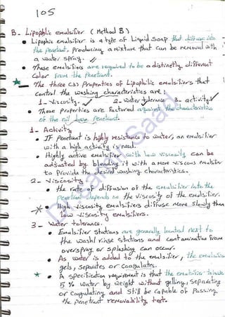 ASNT Liquid Penetrant Testing (PT) Level III Notes - Dr. Samir Saad (Handwriting)