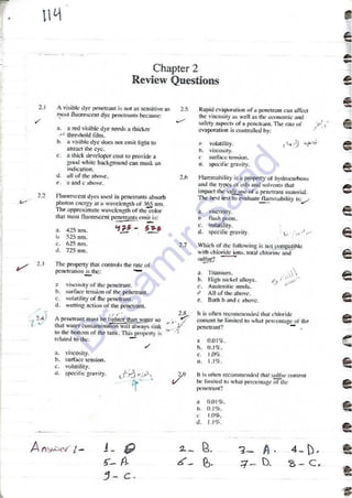 ASNT Liquid Penetrant Testing (PT) Level III Notes - Dr. Samir Saad (Handwriting)