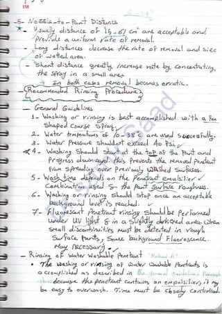ASNT Liquid Penetrant Testing (PT) Level III Notes - Dr. Samir Saad (Handwriting)