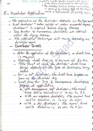 ASNT Liquid Penetrant Testing (PT) Level III Notes - Dr. Samir Saad (Handwriting)