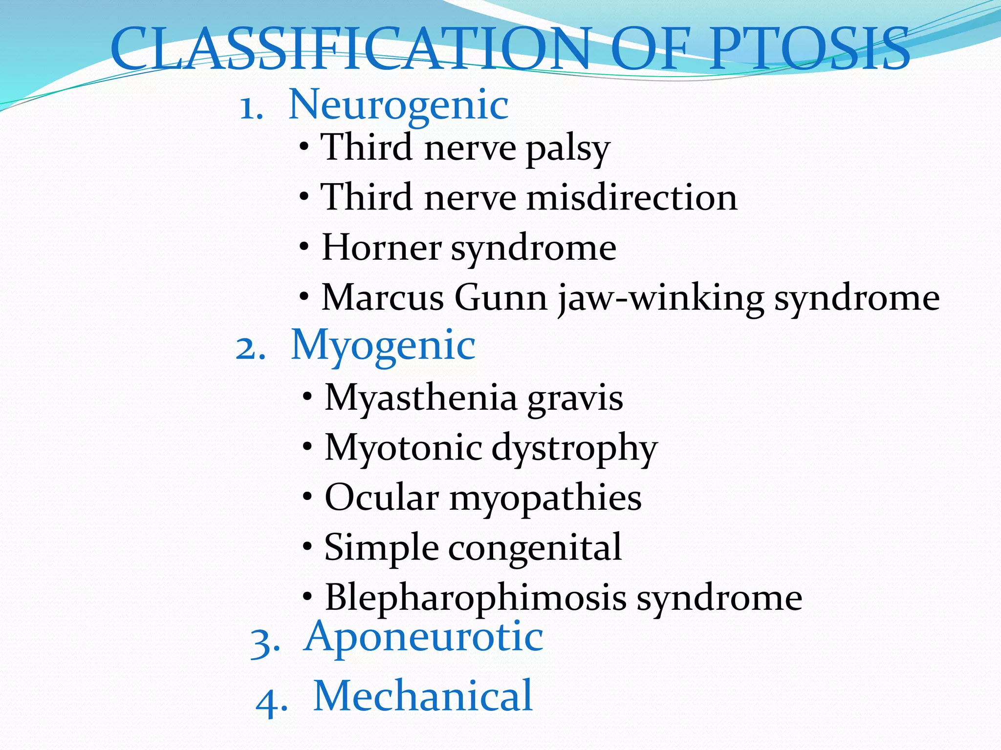 Ptosis PPT ptosis-ppt