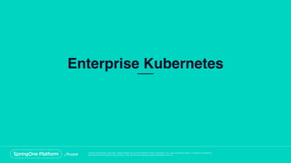 But we need more than a runtime
K8s Cluster
App
Teams
Tooling for
Managing
Workloads:
➤ kubectl
➤ Kubernetes
Dashboard
Com...