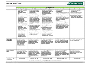 Comprehensive SHE Risk Matrix for Workplace Safety Management | PDF