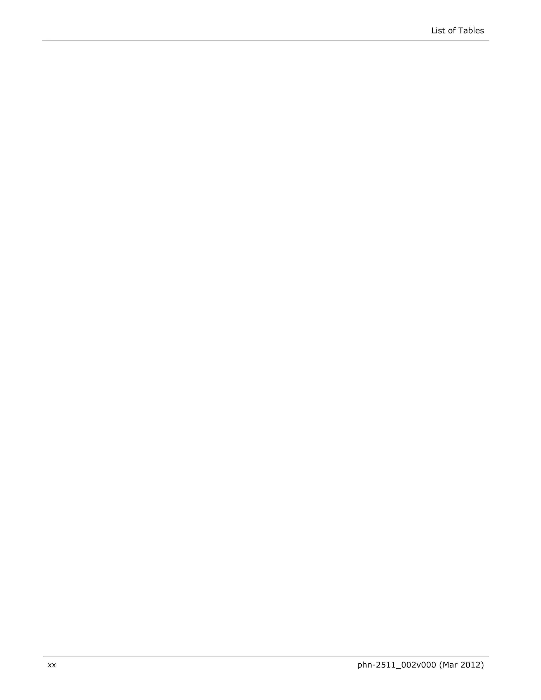 List of Tables




xx   phn-2511_002v000 (Mar 2012)
 