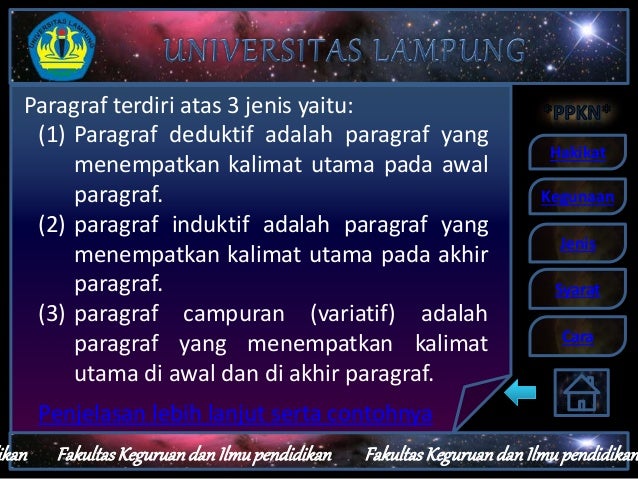 Paragraf Yang Menempatkan Kalimat Topik Pada Akhir