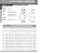 Pipe Supports Catalog - PT&P