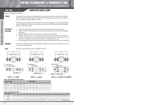 Pipe Supports Catalog - PT&P