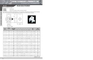 Pipe Supports Catalog - PT&P