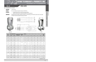 Pipe Supports Catalog - PT&P