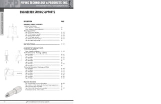 Pipe Supports Catalog - PT&P
