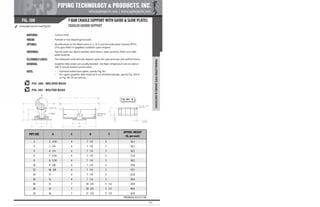 Pipe Supports Catalog - PT&P
