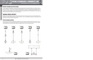 Pipe Supports Catalog - PT&P