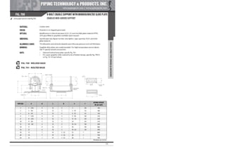 Pipe Supports Catalog - PT&P