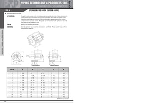 Pipe Supports Catalog - PT&P