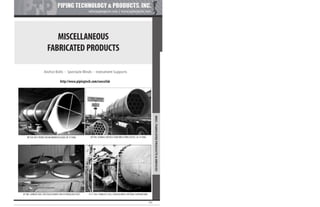 Pipe Supports Catalog - PT&P