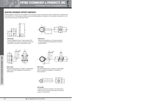 Pipe Supports Catalog - PT&P