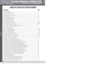 Pipe Supports Catalog - PT&P