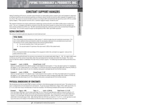 Pipe Supports Catalog - PT&P