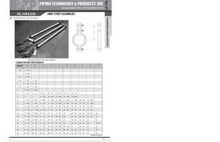 Pipe Supports Catalog - PT&P