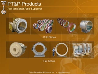 Hot Shoes  Cold Shoes PT&P Products Pre-Insulated Pipe Supports 