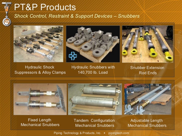 Components for Pipe Support Deflection & Restraint