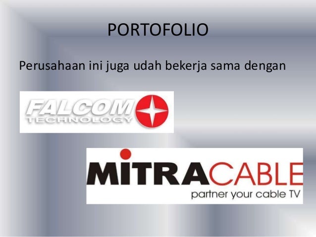 Contoh Power Point Perusahaan Tv Kabel