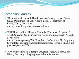 Reading and Writing for Physical Therapists